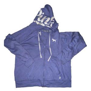 PINK Victoria's Secret Light puprle Zip up Hoodie